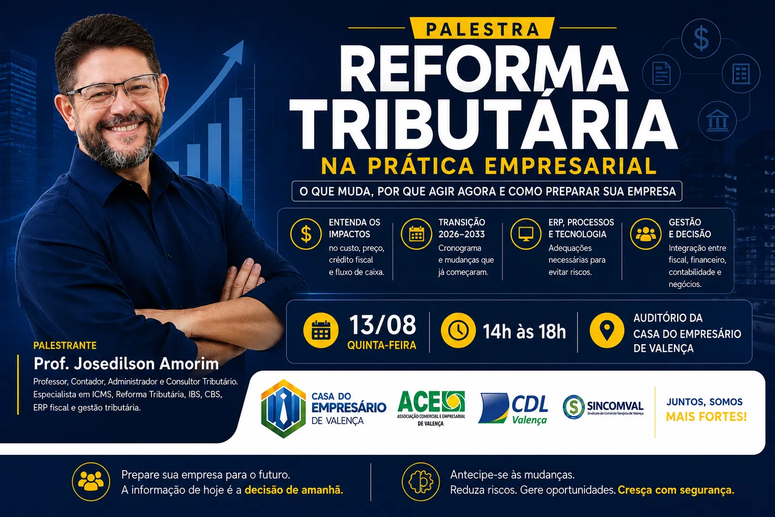 Capa — Reforma Tributária na Prática das Empresas